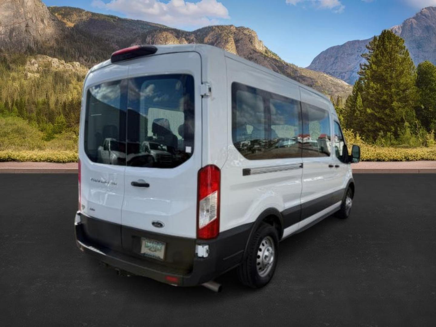2021 Oxford White /Ebony Ford Transit-350 Passenger Van (1FBAX9C83MK) with an EcoBoost 35L V-6 gasoline direct injection engine, Automatic transmission, located at 1175 N Woodruff Ave, Idaho Falls, ID, 83401, 43.506901, -111.999657 - At Timberline Auto, finding a great deal on your next vehicle is always easy! Our experienced sales staff's goal is to help find you the right vehicle at the right price! Our knowledgeable finance department has options for almost any credit score. We offer extended service contract options to prote - Photo#6