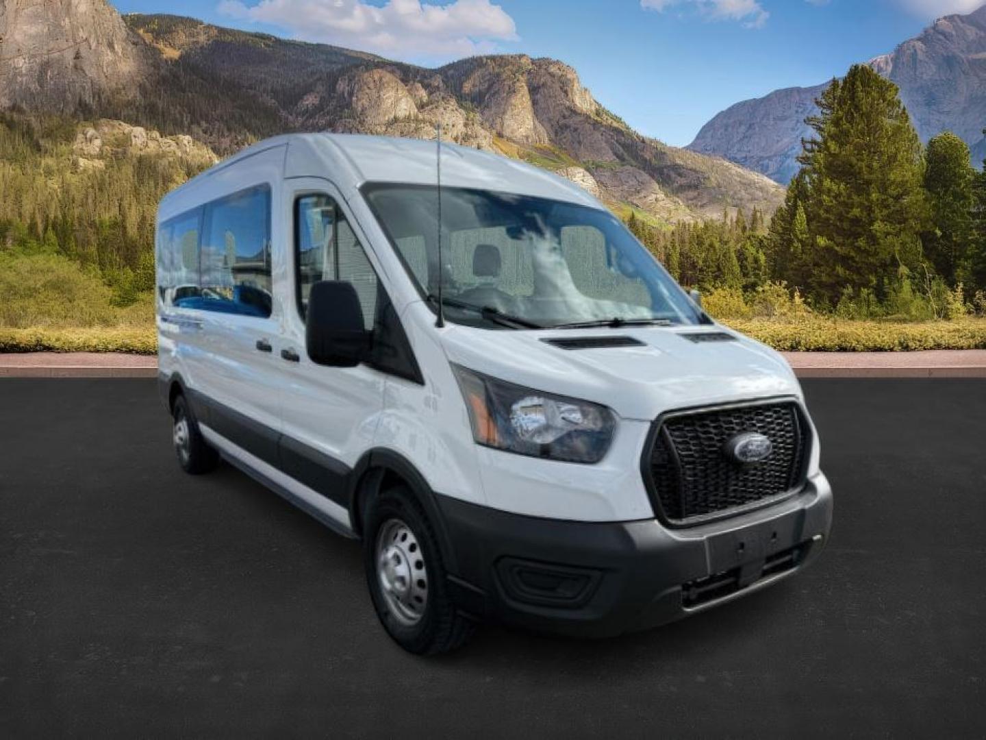 2021 Oxford White /Ebony Ford Transit-350 Passenger Van (1FBAX9C83MK) with an EcoBoost 35L V-6 gasoline direct injection engine, Automatic transmission, located at 1175 N Woodruff Ave, Idaho Falls, ID, 83401, 43.506901, -111.999657 - At Timberline Auto, finding a great deal on your next vehicle is always easy! Our experienced sales staff's goal is to help find you the right vehicle at the right price! Our knowledgeable finance department has options for almost any credit score. We offer extended service contract options to prote - Photo#8