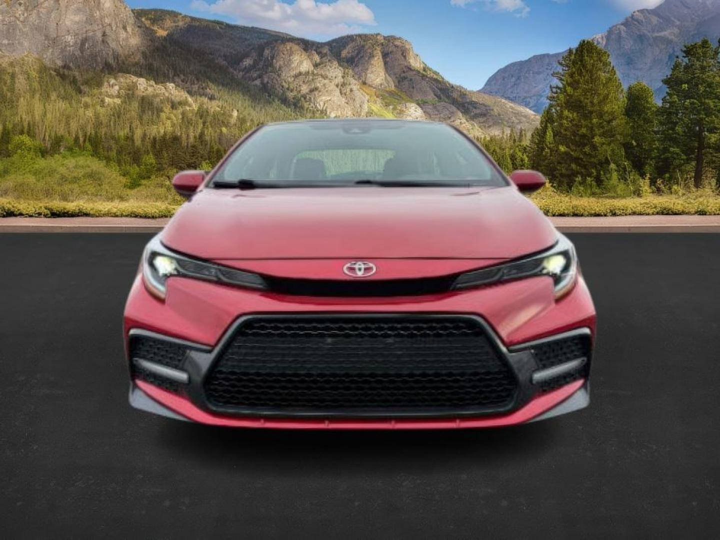 2021 RED /CLOTH Toyota Corolla (5YFM4MCE4MP) with an 20 I4 engine, Manual transmission, located at 1175 N Woodruff Ave, Idaho Falls, ID, 83401, 43.506901, -111.999657 - At Timberline Auto, finding a great deal on your next vehicle is always easy! Our experienced sales staff's goal is to help find you the right vehicle at the right price! Our knowledgeable finance department has options for almost any credit score. We offer extended service contract options to prote - Photo#8