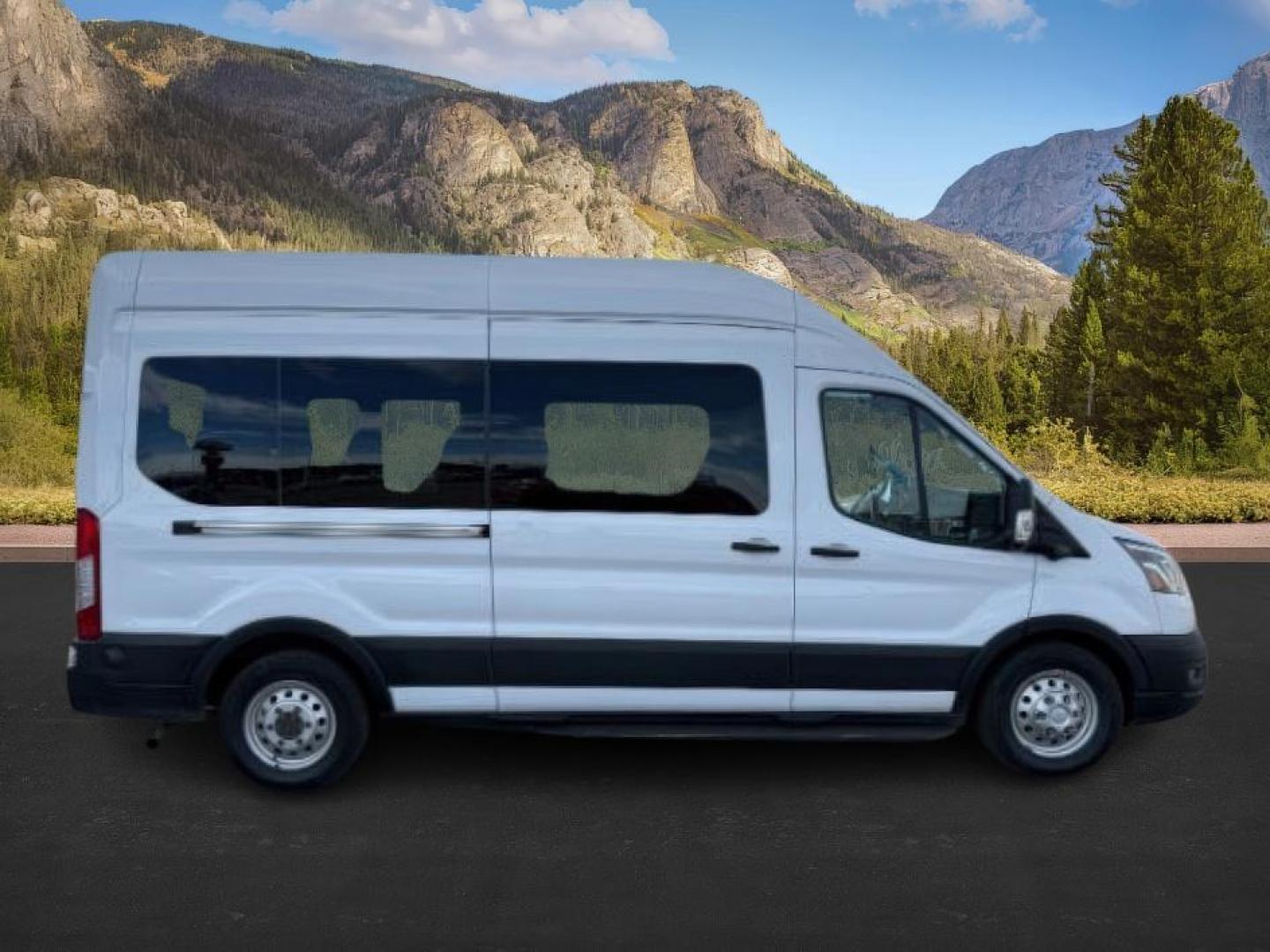 2023 Oxford White /Ebony Ford Transit Passenger Wagon (1FBAX9X80PK) with an 35L V-6 portdirect injection engine, Automatic transmission, located at 1175 N Woodruff Ave, Idaho Falls, ID, 83401, 43.506901, -111.999657 - Photo#7