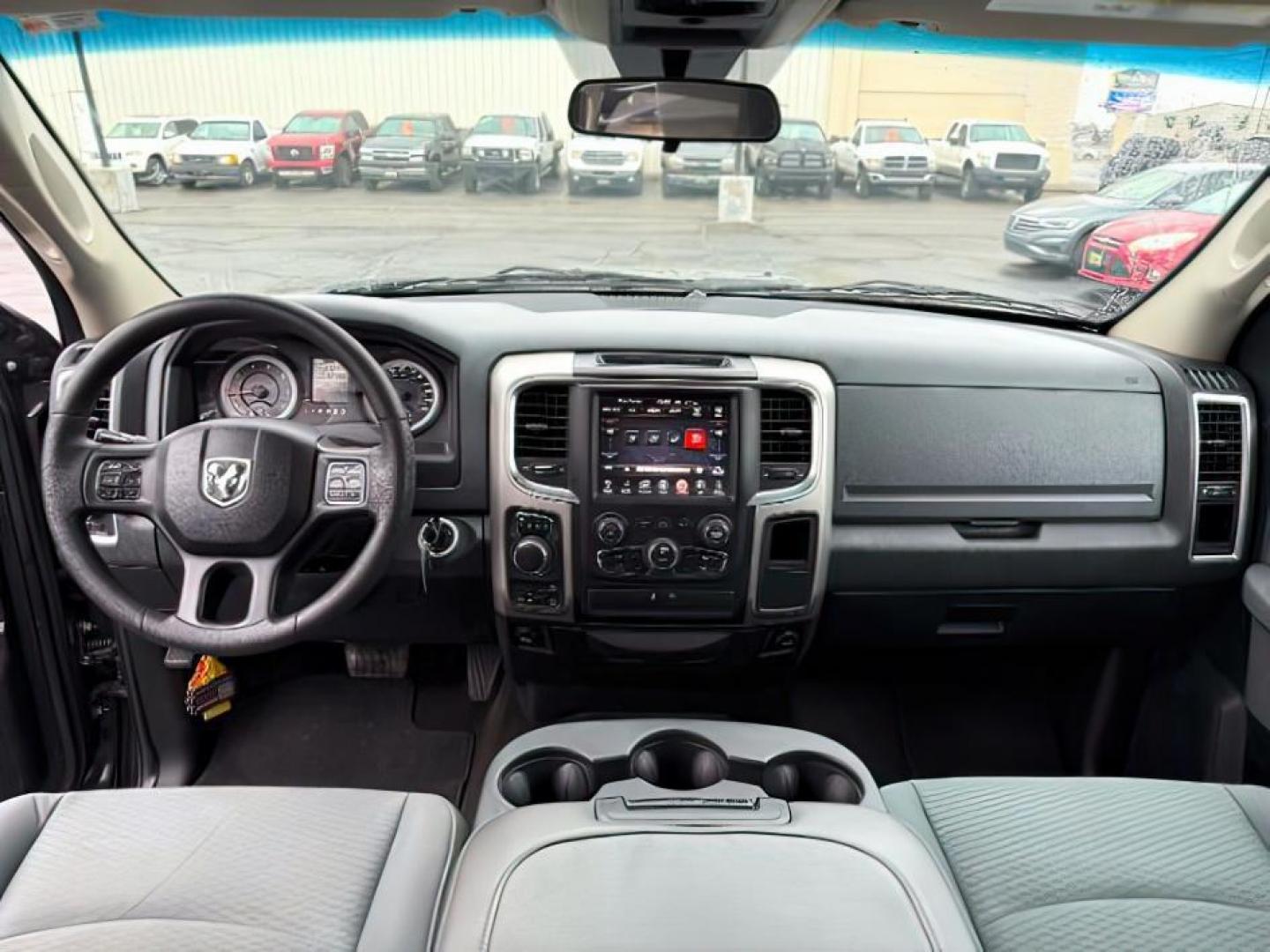 2017 GRAY /Diesel Grey/Black Ram 1500 (1C6RR7LG5HS) with an Pentastar 36L V-6 DOHC engine, Automatic transmission, located at 1175 N Woodruff Ave, Idaho Falls, ID, 83401, 43.506901, -111.999657 - At Timberline Auto, finding a great deal on your next vehicle is always easy! Our experienced sales staff's goal is to help find you the right vehicle at the right price! Our knowledgeable finance department has options for almost any credit score. We offer extended service contract options to prote - Photo#20