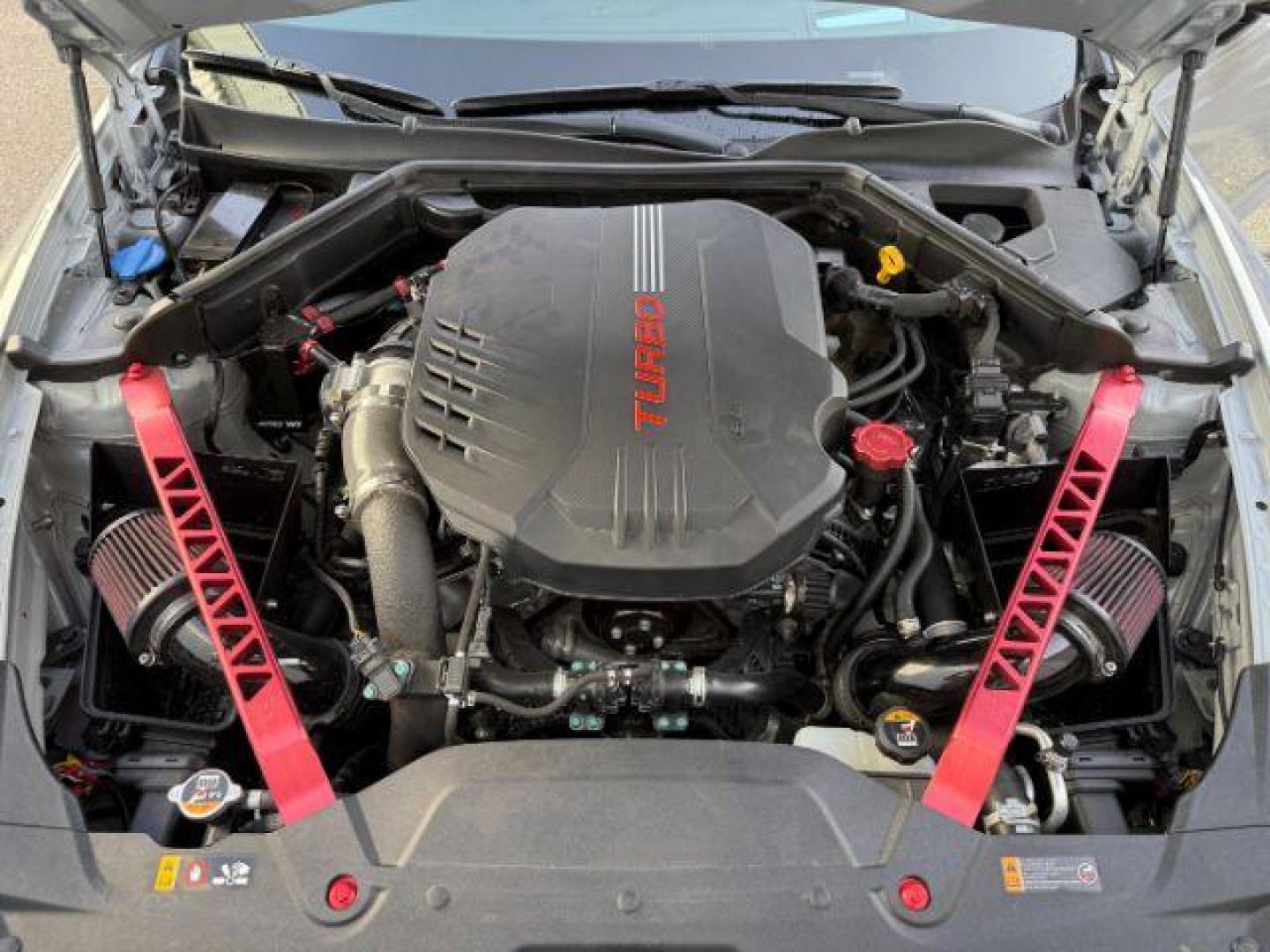 2020 CERAMIC GRAY /Black KIA Stinger (KNAE55LC5L6) with an LAMBDA II 33L V-6 gasoline direct injection engine, Automatic transmission, located at 1175 N Woodruff Ave, Idaho Falls, ID, 83401, 43.506901, -111.999657 - At Timberline Auto, finding a great deal on your next vehicle is always easy! Our experienced sales staff's goal is to help find you the right vehicle at the right price! Our knowledgeable finance department has options for almost any credit score. We offer extended service contract options to prote - Photo#26