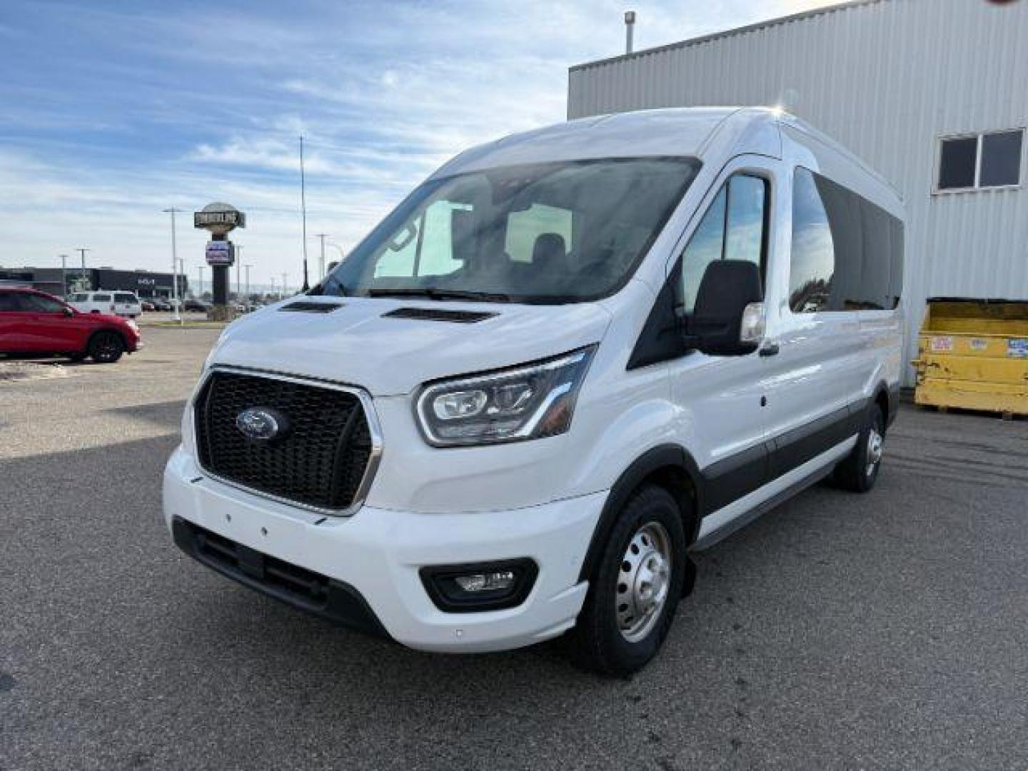 2023 Oxford White /Ebony Ford Transit-350 Passenger Van XLT (1FBAX9C82PK) with an EcoBoost 3.5L V-6 gasoline direct injection engine, AUTOMATIC transmission, located at 1235 N Woodruff Ave., Idaho Falls, 83401, (208) 523-1053, 43.507172, -112.000488 - At Timberline Auto, finding a great deal on your next vehicle is always easy! Our experienced sales staff's goal is to help find you the right vehicle at the right price! Our knowledgeable finance department has options for almost any credit score. We offer extended service contract options to prote - Photo#24
