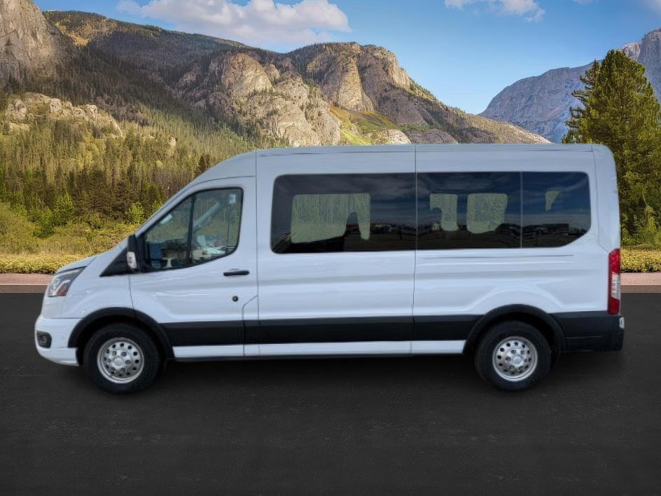2023 Oxford White /Ebony Ford Transit-350 Passenger Van (1FBAX9C82PK) with an EcoBoost 35L V-6 gasoline direct injection engine, Automatic transmission, located at 1175 N Woodruff Ave, Idaho Falls, ID, 83401, 43.506901, -111.999657 - At Timberline Auto, finding a great deal on your next vehicle is always easy! Our experienced sales staff's goal is to help find you the right vehicle at the right price! Our knowledgeable finance department has options for almost any credit score. We offer extended service contract options to prote - Photo#1