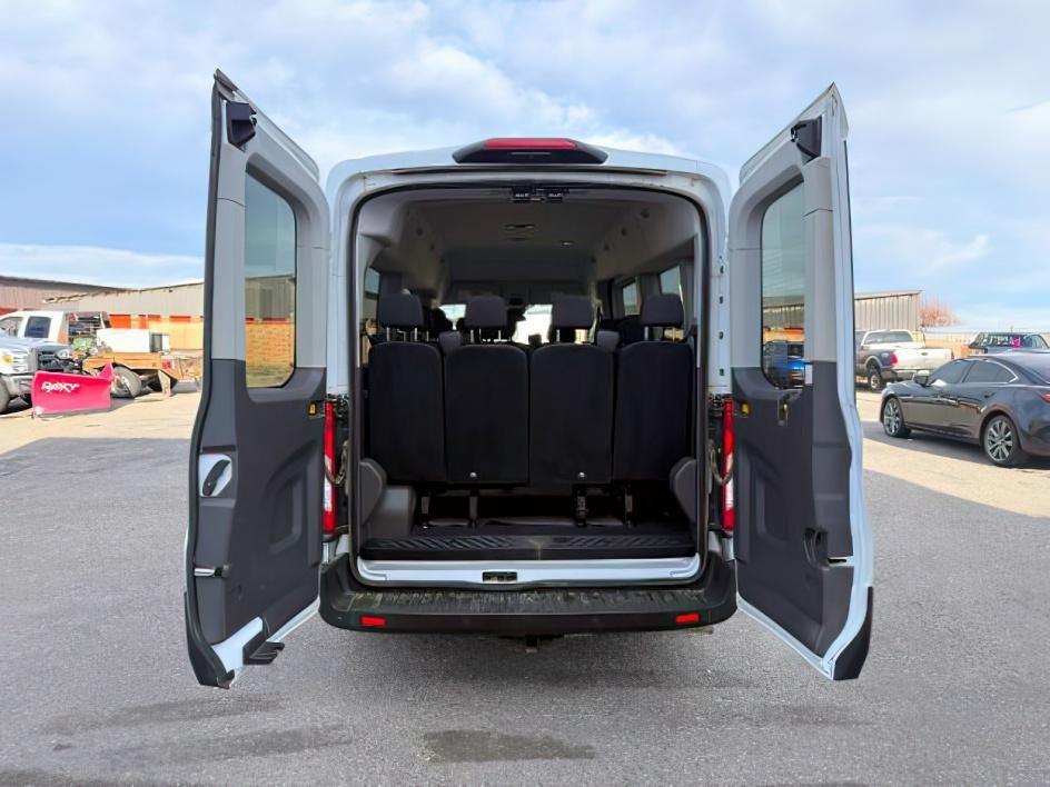 2023 Oxford White /Ebony Ford Transit-350 Passenger Van (1FBAX9C82PK) with an EcoBoost 35L V-6 gasoline direct injection engine, Automatic transmission, located at 1175 N Woodruff Ave, Idaho Falls, ID, 83401, 43.506901, -111.999657 - At Timberline Auto, finding a great deal on your next vehicle is always easy! Our experienced sales staff's goal is to help find you the right vehicle at the right price! Our knowledgeable finance department has options for almost any credit score. We offer extended service contract options to prote - Photo#4