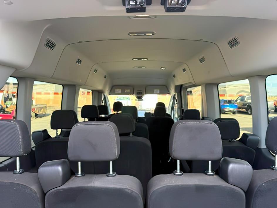 2023 Oxford White /Ebony Ford Transit-350 Passenger Van (1FBAX9C82PK) with an EcoBoost 35L V-6 gasoline direct injection engine, Automatic transmission, located at 1175 N Woodruff Ave, Idaho Falls, ID, 83401, 43.506901, -111.999657 - At Timberline Auto, finding a great deal on your next vehicle is always easy! Our experienced sales staff's goal is to help find you the right vehicle at the right price! Our knowledgeable finance department has options for almost any credit score. We offer extended service contract options to prote - Photo#5
