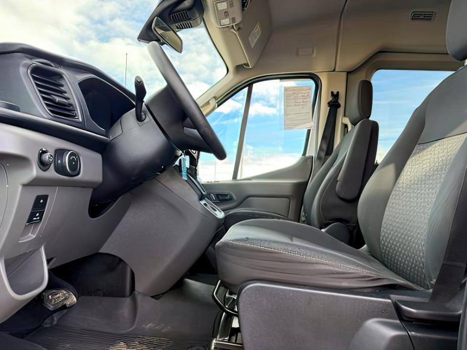 2023 Oxford White /Ebony Ford Transit-350 Passenger Van (1FBAX9C82PK) with an EcoBoost 35L V-6 gasoline direct injection engine, Automatic transmission, located at 1175 N Woodruff Ave, Idaho Falls, ID, 83401, 43.506901, -111.999657 - At Timberline Auto, finding a great deal on your next vehicle is always easy! Our experienced sales staff's goal is to help find you the right vehicle at the right price! Our knowledgeable finance department has options for almost any credit score. We offer extended service contract options to prote - Photo#12