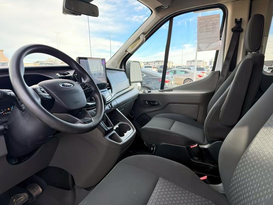 2023 Oxford White /Ebony Ford Transit-350 Passenger Van (1FBAX9C82PK) with an EcoBoost 35L V-6 gasoline direct injection engine, Automatic transmission, located at 1175 N Woodruff Ave, Idaho Falls, ID, 83401, 43.506901, -111.999657 - At Timberline Auto, finding a great deal on your next vehicle is always easy! Our experienced sales staff's goal is to help find you the right vehicle at the right price! Our knowledgeable finance department has options for almost any credit score. We offer extended service contract options to prote - Photo#13