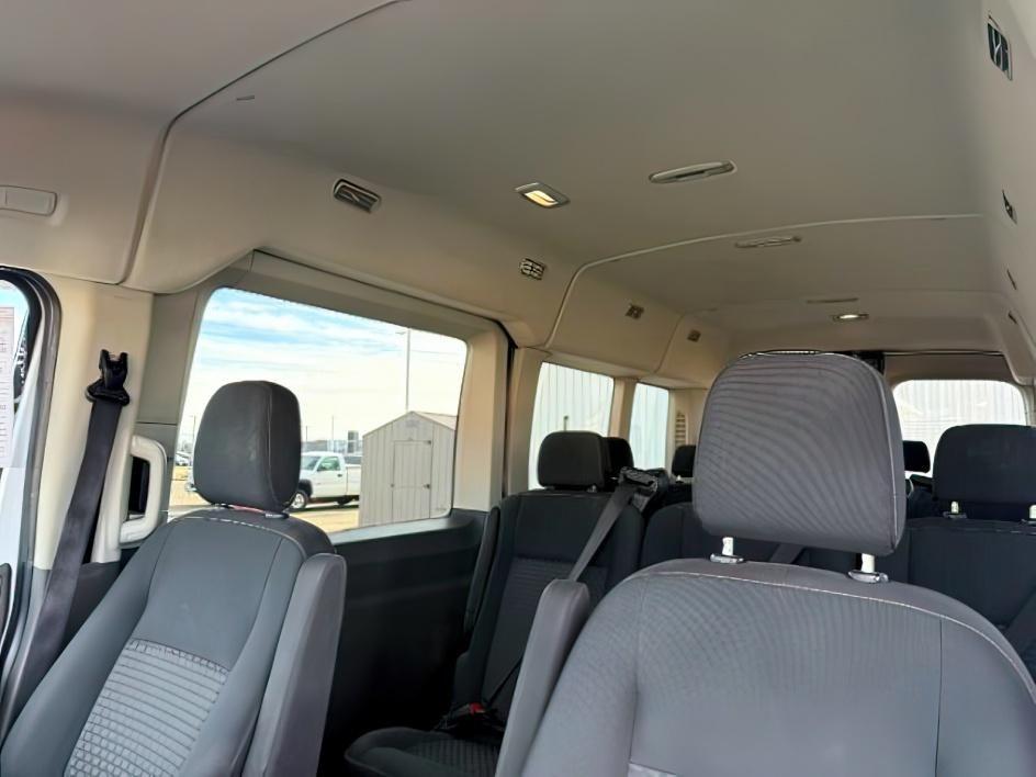 2023 Oxford White /Ebony Ford Transit-350 Passenger Van (1FBAX9C82PK) with an EcoBoost 35L V-6 gasoline direct injection engine, Automatic transmission, located at 1175 N Woodruff Ave, Idaho Falls, ID, 83401, 43.506901, -111.999657 - At Timberline Auto, finding a great deal on your next vehicle is always easy! Our experienced sales staff's goal is to help find you the right vehicle at the right price! Our knowledgeable finance department has options for almost any credit score. We offer extended service contract options to prote - Photo#18