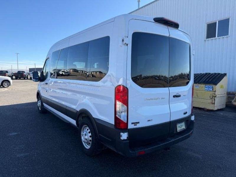 2023 Oxford White /Ebony Ford Transit Wagon XLT (1FBAX9C82PK) with an V6, 3.5L engine, 10-speed automatic transmission, located at 1175 N Woodruff Ave, Idaho Falls, ID, 83401, 43.506901, -111.999657 - <b>Vehicle Details</b><br>Looking for a versatile passenger van that delivers comfort, capability, and modern convenience? This pre-owned 2023 Ford Transit Wagon T-350 Med Roof Slide XL is a smart choice for families, businesses, and shuttle service needs alike. With 48,741 miles, AWD confidence, an- Photo#2