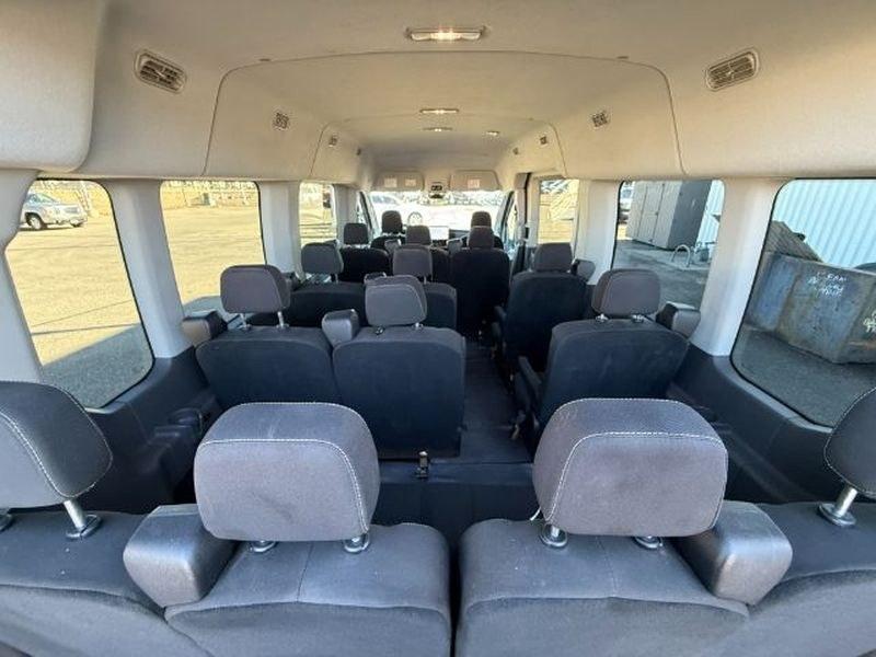 2023 Oxford White /Ebony Ford Transit Wagon XLT (1FBAX9C82PK) with an V6, 3.5L engine, 10-speed automatic transmission, located at 1175 N Woodruff Ave, Idaho Falls, ID, 83401, 43.506901, -111.999657 - <b>Vehicle Details</b><br>Looking for a versatile passenger van that delivers comfort, capability, and modern convenience? This pre-owned 2023 Ford Transit Wagon T-350 Med Roof Slide XL is a smart choice for families, businesses, and shuttle service needs alike. With 48,741 miles, AWD confidence, an- Photo#5