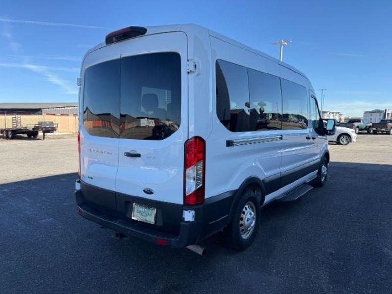 2023 Oxford White /Ebony Ford Transit Wagon XLT (1FBAX9C82PK) with an V6, 3.5L engine, 10-speed automatic transmission, located at 1175 N Woodruff Ave, Idaho Falls, ID, 83401, 43.506901, -111.999657 - <b>Vehicle Details</b><br>Looking for a versatile passenger van that delivers comfort, capability, and modern convenience? This pre-owned 2023 Ford Transit Wagon T-350 Med Roof Slide XL is a smart choice for families, businesses, and shuttle service needs alike. With 48,741 miles, AWD confidence, an- Photo#6