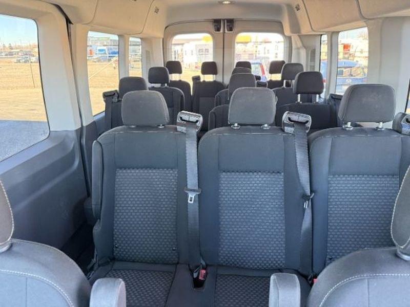 2023 Oxford White /Ebony Ford Transit Wagon XLT (1FBAX9C82PK) with an V6, 3.5L engine, 10-speed automatic transmission, located at 1175 N Woodruff Ave, Idaho Falls, ID, 83401, 43.506901, -111.999657 - <b>Vehicle Details</b><br>Looking for a versatile passenger van that delivers comfort, capability, and modern convenience? This pre-owned 2023 Ford Transit Wagon T-350 Med Roof Slide XL is a smart choice for families, businesses, and shuttle service needs alike. With 48,741 miles, AWD confidence, an- Photo#20