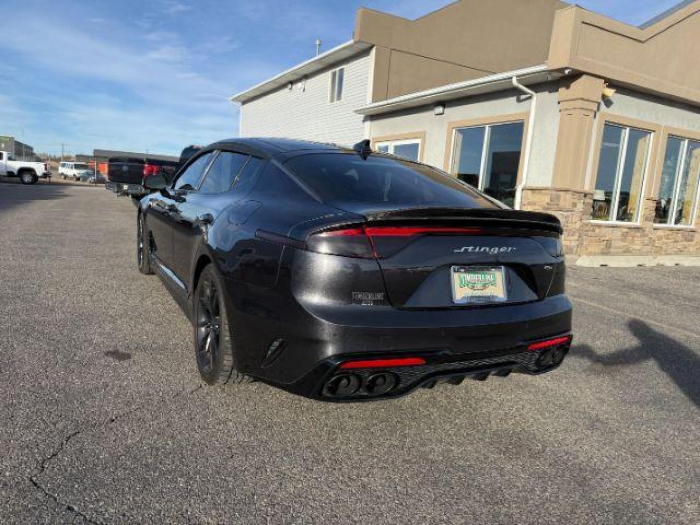 2023 CHARCOAL GRAY /Black KIA Stinger (KNAE55LC8P6) with an LAMBDA II 33L V-6 gasoline direct injection engine, Automatic transmission, located at 1175 N Woodruff Ave, Idaho Falls, ID, 83401, 43.506901, -111.999657 - At Timberline Auto, finding a great deal on your next vehicle is always easy! Our experienced sales staff's goal is to help find you the right vehicle at the right price! Our knowledgeable finance department has options for almost any credit score. We offer extended service contract options to prote - Photo#27