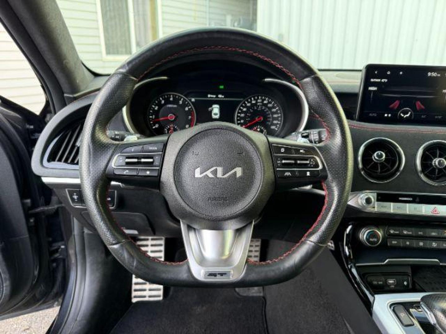 2023 CHARCOAL GRAY /Black KIA Stinger (KNAE55LC8P6) with an LAMBDA II 33L V-6 gasoline direct injection engine, Automatic transmission, located at 1175 N Woodruff Ave, Idaho Falls, ID, 83401, 43.506901, -111.999657 - At Timberline Auto, finding a great deal on your next vehicle is always easy! Our experienced sales staff's goal is to help find you the right vehicle at the right price! Our knowledgeable finance department has options for almost any credit score. We offer extended service contract options to prote - Photo#38
