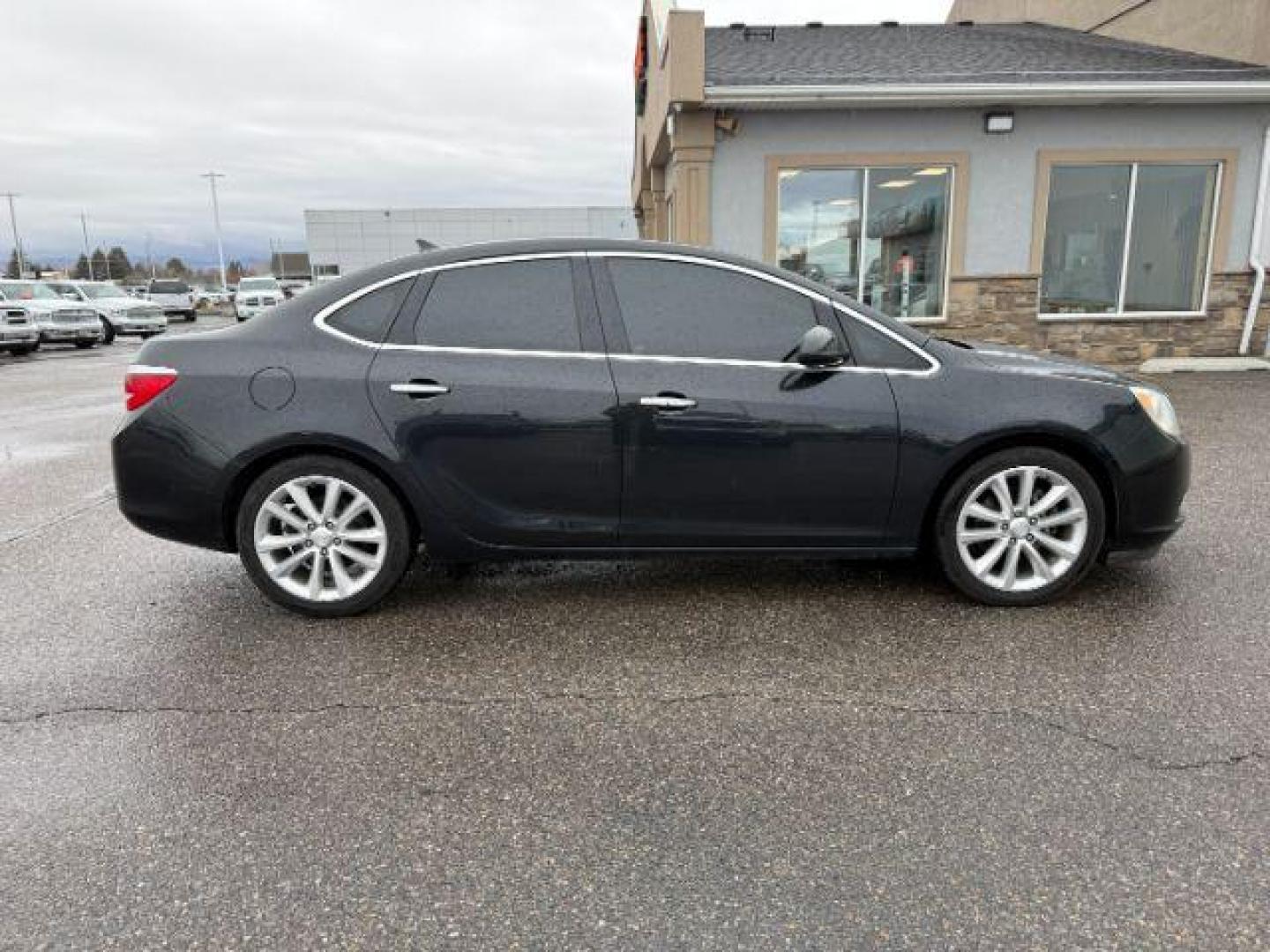 2013 BLACK /BEIGE Buick Verano (1G4PP5SKXD4) with an 24L I4 engine, Automatic transmission, located at 1175 N Woodruff Ave, Idaho Falls, ID, 83401, 43.506901, -111.999657 - At Timberline Auto, finding a great deal on your next vehicle is always easy! Our experienced sales staff's goal is to help find you the right vehicle at the right price! Our knowledgeable finance department has options for almost any credit score. We offer extended service contract options to prote - Photo#25