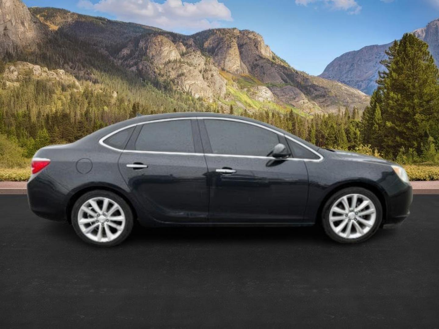 2013 BLACK /BEIGE Buick Verano (1G4PP5SKXD4) with an 24L I4 engine, Automatic transmission, located at 1175 N Woodruff Ave, Idaho Falls, ID, 83401, 43.506901, -111.999657 - At Timberline Auto, finding a great deal on your next vehicle is always easy! Our experienced sales staff's goal is to help find you the right vehicle at the right price! Our knowledgeable finance department has options for almost any credit score. We offer extended service contract options to prote - Photo#5