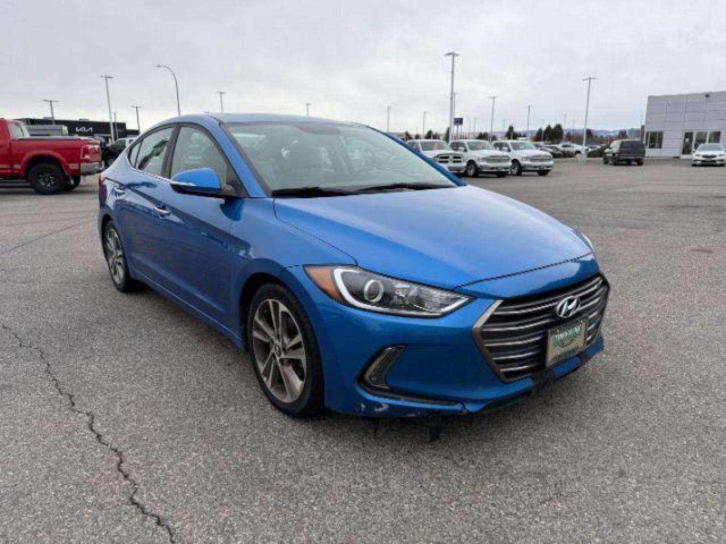 2017 Electric Blue /Black Hyundai Elantra (5NPD84LF4HH) with an Nu 2L I-4 DOHC engine, Automatic transmission, located at 1175 N Woodruff Ave, Idaho Falls, ID, 83401, 43.506901, -111.999657 - At Timberline Auto, finding a great deal on your next vehicle is always easy! Our experienced sales staff's goal is to help find you the right vehicle at the right price! Our knowledgeable finance department has options for almost any credit score. We offer extended service contract options to prote - Photo#32