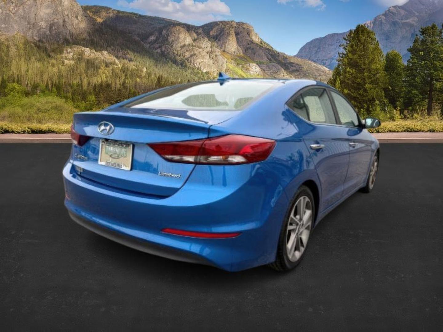 2017 Electric Blue /Black Hyundai Elantra (5NPD84LF4HH) with an Nu 2L I-4 DOHC engine, Automatic transmission, located at 1175 N Woodruff Ave, Idaho Falls, ID, 83401, 43.506901, -111.999657 - At Timberline Auto, finding a great deal on your next vehicle is always easy! Our experienced sales staff's goal is to help find you the right vehicle at the right price! Our knowledgeable finance department has options for almost any credit score. We offer extended service contract options to prote - Photo#5
