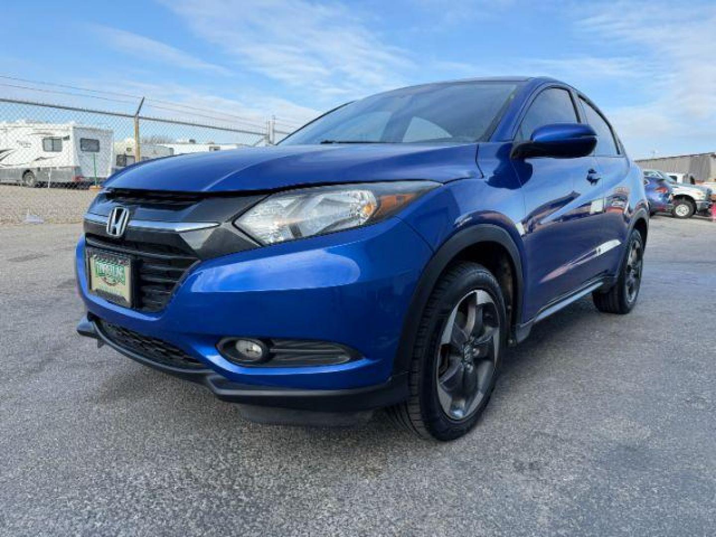 2018 BLUE /Black Honda HR-V (3CZRU6H51JG) with an 18L I-4 variable valve control engine, Automatic transmission, located at 1175 N Woodruff Ave, Idaho Falls, ID, 83401, 43.506901, -111.999657 - At Timberline Auto, finding a great deal on your next vehicle is always easy! Our experienced sales staff's goal is to help find you the right vehicle at the right price! Our knowledgeable finance department has options for almost any credit score. We offer extended service contract options to prote - Photo#24