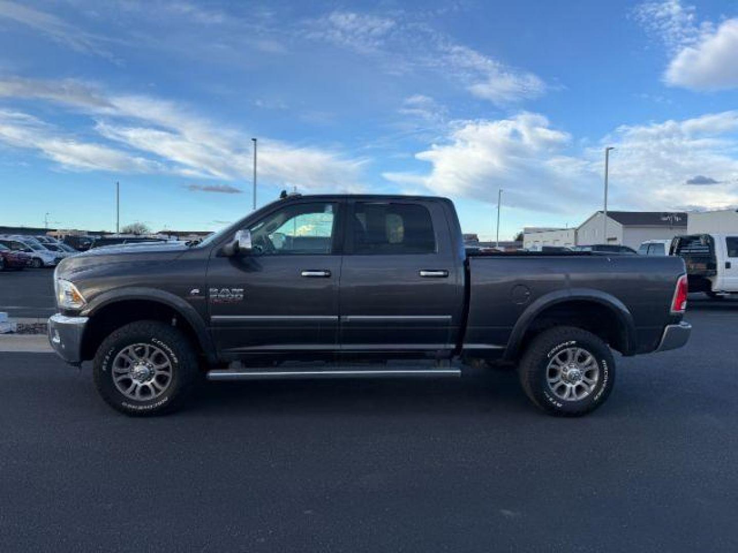 2016 GRAY /Black Ram 2500 (3C6UR5FL2GG) with an Cummins 67L I-6 diesel direct injection engine, Automatic transmission, located at 1175 N Woodruff Ave, Idaho Falls, ID, 83401, 43.506901, -111.999657 - At Timberline Auto, finding a great deal on your next vehicle is always easy! Our experienced sales staff's goal is to help find you the right vehicle at the right price! Our knowledgeable finance department has options for almost any credit score. We offer extended service contract options to prote - Photo#1