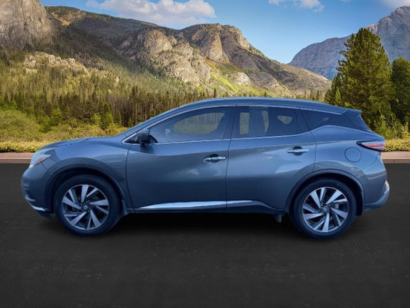 2017 GRAY /Graphite Nissan Murano (5N1AZ2MH4HN) with an 35L V-6 DOHC engine, Automatic transmission, located at 1175 N Woodruff Ave, Idaho Falls, ID, 83401, 43.506901, -111.999657 - At Timberline Auto, finding a great deal on your next vehicle is always easy! Our experienced sales staff's goal is to help find you the right vehicle at the right price! Our knowledgeable finance department has options for almost any credit score. We offer extended service contract options to prote - Photo#1