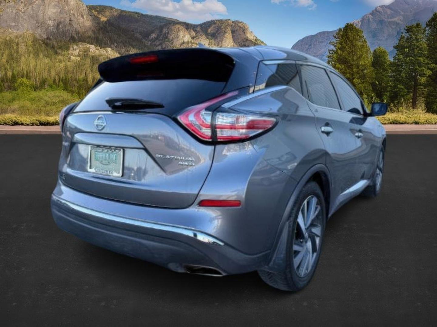 2017 GRAY /Graphite Nissan Murano (5N1AZ2MH4HN) with an 35L V-6 DOHC engine, Automatic transmission, located at 1175 N Woodruff Ave, Idaho Falls, ID, 83401, 43.506901, -111.999657 - At Timberline Auto, finding a great deal on your next vehicle is always easy! Our experienced sales staff's goal is to help find you the right vehicle at the right price! Our knowledgeable finance department has options for almost any credit score. We offer extended service contract options to prote - Photo#8
