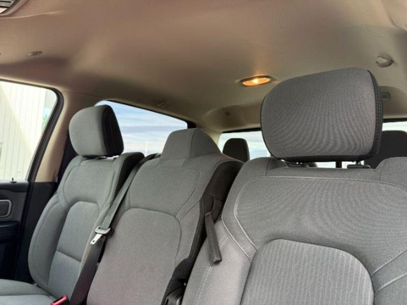 2020 Bright White Clearcoat /Diesel Gray/Black Ram 1500 Big Horn (1C6SRFFT1LN) with an V8, 5.7L engine, 8-speed automatic transmission, located at 1175 N Woodruff Ave, Idaho Falls, ID, 83401, 43.506901, -111.999657 - <b>Vehicle Details</b><br>Take on workdays, weekends, and everything in between with this capable 2020 Ram 1500 Big Horn Crew Cab 4x4 with the 5'7" box, now available in Idaho Falls, ID. Powered by a strong V8, 5.7L gasoline engine and equipped with 4WD, this Ram delivers the commanding performance,- Photo#18