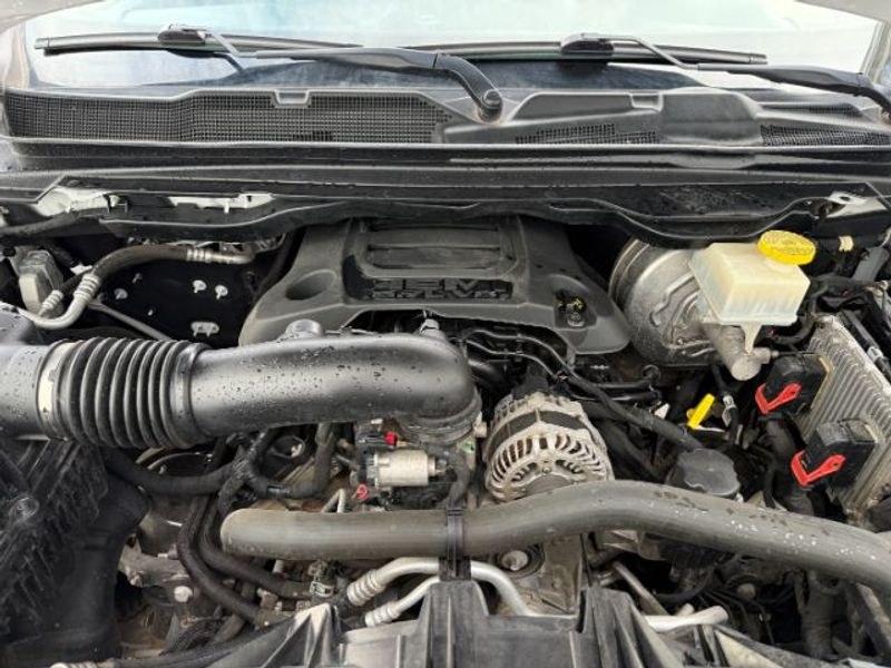 2020 Bright White Clearcoat /Diesel Gray/Black Ram 1500 Big Horn (1C6SRFFT1LN) with an V8, 5.7L engine, 8-speed automatic transmission, located at 1175 N Woodruff Ave, Idaho Falls, ID, 83401, 43.506901, -111.999657 - <b>Vehicle Details</b><br>Take on workdays, weekends, and everything in between with this capable 2020 Ram 1500 Big Horn Crew Cab 4x4 with the 5'7" box, now available in Idaho Falls, ID. Powered by a strong V8, 5.7L gasoline engine and equipped with 4WD, this Ram delivers the commanding performance,- Photo#22