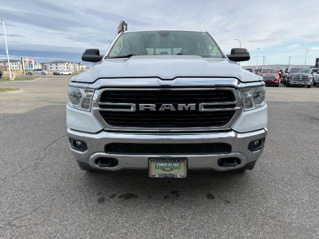 2020 Bright White Clearcoat /Diesel Gray/Black Ram 1500 (1C6SRFFT1LN) with an HEMI 57L V-8 variable valve control engine, Automatic transmission, located at 1175 N Woodruff Ave, Idaho Falls, ID, 83401, 43.506901, -111.999657 - At Timberline Auto, finding a great deal on your next vehicle is always easy! Our experienced sales staff's goal is to help find you the right vehicle at the right price! Our knowledgeable finance department has options for almost any credit score. We offer extended service contract options to prote - Photo#33