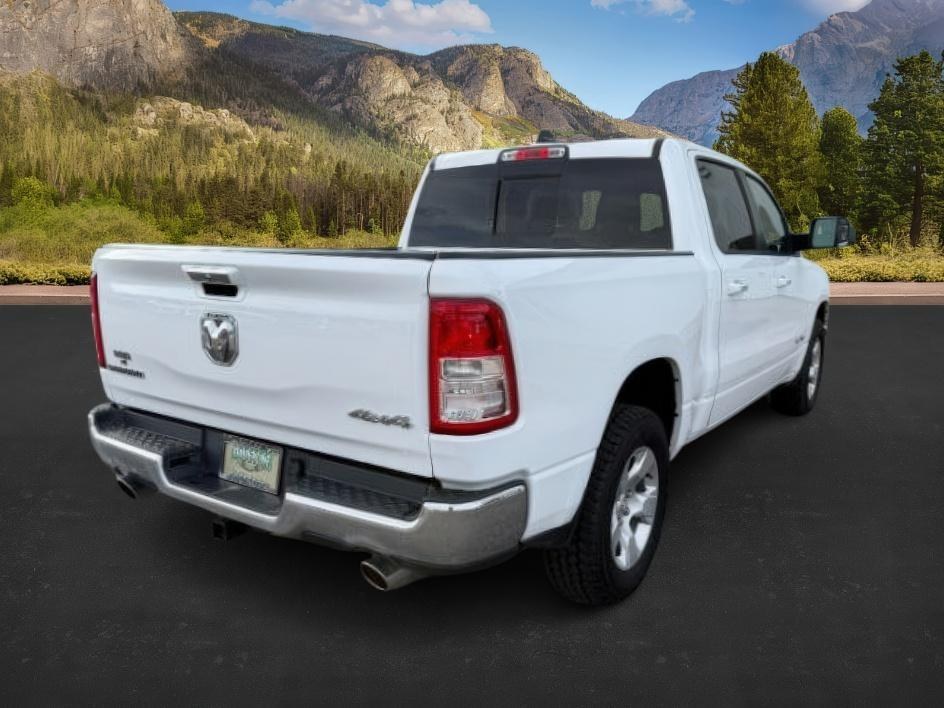 2020 Bright White Clearcoat /Diesel Gray/Black Ram 1500 (1C6SRFFT1LN) with an HEMI 57L V-8 variable valve control engine, Automatic transmission, located at 1175 N Woodruff Ave, Idaho Falls, ID, 83401, 43.506901, -111.999657 - At Timberline Auto, finding a great deal on your next vehicle is always easy! Our experienced sales staff's goal is to help find you the right vehicle at the right price! Our knowledgeable finance department has options for almost any credit score. We offer extended service contract options to prote - Photo#6