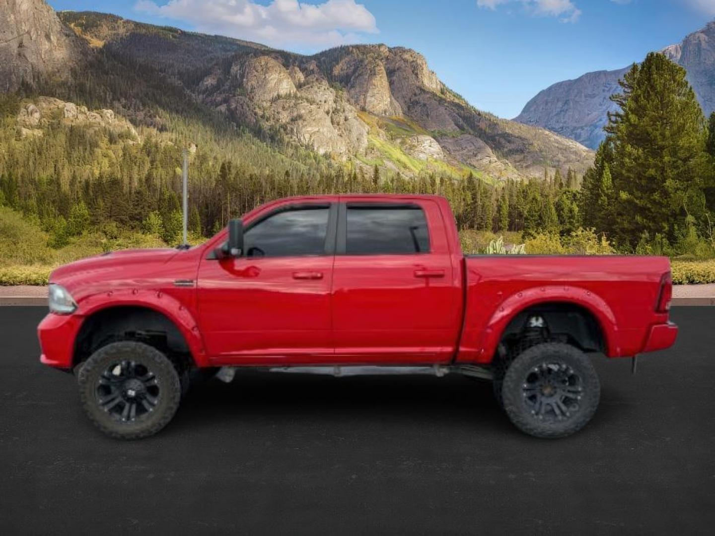 2013 Flame Red Clearcoat /Black Ram 1500 (1C6RR7MT8DS) with an HEMI 57L V-8 variable valve control engine, Automatic transmission, located at 1175 N Woodruff Ave, Idaho Falls, ID, 83401, 43.506901, -111.999657 - At Timberline Auto, finding a great deal on your next vehicle is always easy! Our experienced sales staff's goal is to help find you the right vehicle at the right price! Our knowledgeable finance department has options for almost any credit score. We offer extended service contract options to prote - Photo#0