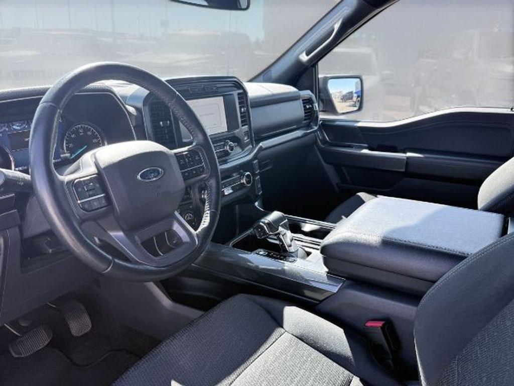 2022 Oxford White /Black w/Medium Dark Slate Ford F-150 XLT (1FTEW1EP2NK) with an V6, 2.7L engine, 10-speed automatic transmission, located at 1175 N Woodruff Ave, Idaho Falls, ID, 83401, 43.506901, -111.999657 - <b>Vehicle Details</b><br>At Timberline Auto, finding a great deal on your next vehicle is always easy! Our experienced sales staff goal is to help find you the right vehicle at the right price! Our knowledgeable finance department has options for almost any credit score. We offer extended servic- Photo#13