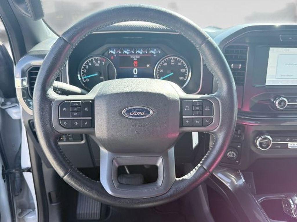 2022 Oxford White /Black w/Medium Dark Slate Ford F-150 XLT (1FTEW1EP2NK) with an V6, 2.7L engine, 10-speed automatic transmission, located at 1175 N Woodruff Ave, Idaho Falls, ID, 83401, 43.506901, -111.999657 - <b>Vehicle Details</b><br>At Timberline Auto, finding a great deal on your next vehicle is always easy! Our experienced sales staff goal is to help find you the right vehicle at the right price! Our knowledgeable finance department has options for almost any credit score. We offer extended servic- Photo#14