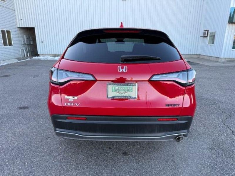 2024 Milano Red /Black Honda HR-V Sport (3CZRZ2H52RM) with an 4 Cyl, 2.0L engine, CVT transmission, located at 1175 N Woodruff Ave, Idaho Falls, ID, 83401, 43.506901, -111.999657 - <b>Vehicle Details</b><br>Turn heads and enjoy everyday versatility in this pre-owned 2024 Honda HR-V Sport, now available in Idaho Falls, ID. With 43,514 miles, this stylish crossover delivers the modern design, smart functionality, and reliable performance drivers want in a compact SUV. Powered by- Photo#3