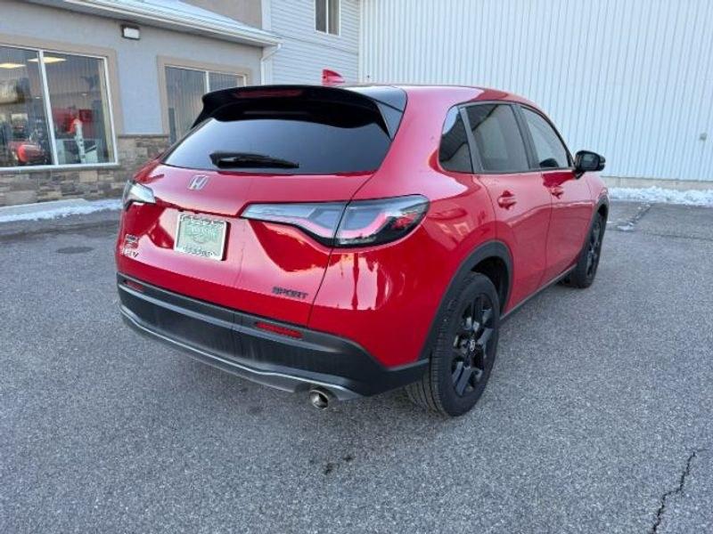 2024 Milano Red /Black Honda HR-V Sport (3CZRZ2H52RM) with an 4 Cyl, 2.0L engine, CVT transmission, located at 1175 N Woodruff Ave, Idaho Falls, ID, 83401, 43.506901, -111.999657 - <b>Vehicle Details</b><br>Turn heads and enjoy everyday versatility in this pre-owned 2024 Honda HR-V Sport, now available in Idaho Falls, ID. With 43,514 miles, this stylish crossover delivers the modern design, smart functionality, and reliable performance drivers want in a compact SUV. Powered by- Photo#7
