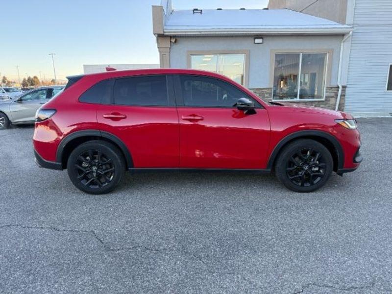 2024 Milano Red /Black Honda HR-V Sport (3CZRZ2H52RM) with an 4 Cyl, 2.0L engine, CVT transmission, located at 1175 N Woodruff Ave, Idaho Falls, ID, 83401, 43.506901, -111.999657 - <b>Vehicle Details</b><br>Turn heads and enjoy everyday versatility in this pre-owned 2024 Honda HR-V Sport, now available in Idaho Falls, ID. With 43,514 miles, this stylish crossover delivers the modern design, smart functionality, and reliable performance drivers want in a compact SUV. Powered by- Photo#8