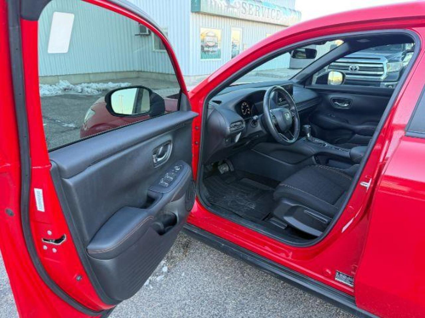 2024 RED /LEATHER Honda HR-V (3CZRZ2H52RM) with an 2L I-4 gasoline direct injection engine, Automatic transmission, located at 1175 N Woodruff Ave, Idaho Falls, ID, 83401, 43.506901, -111.999657 - At Timberline Auto, finding a great deal on your next vehicle is always easy! Our experienced sales staff's goal is to help find you the right vehicle at the right price! Our knowledgeable finance department has options for almost any credit score. We offer extended service contract options to prote - Photo#36
