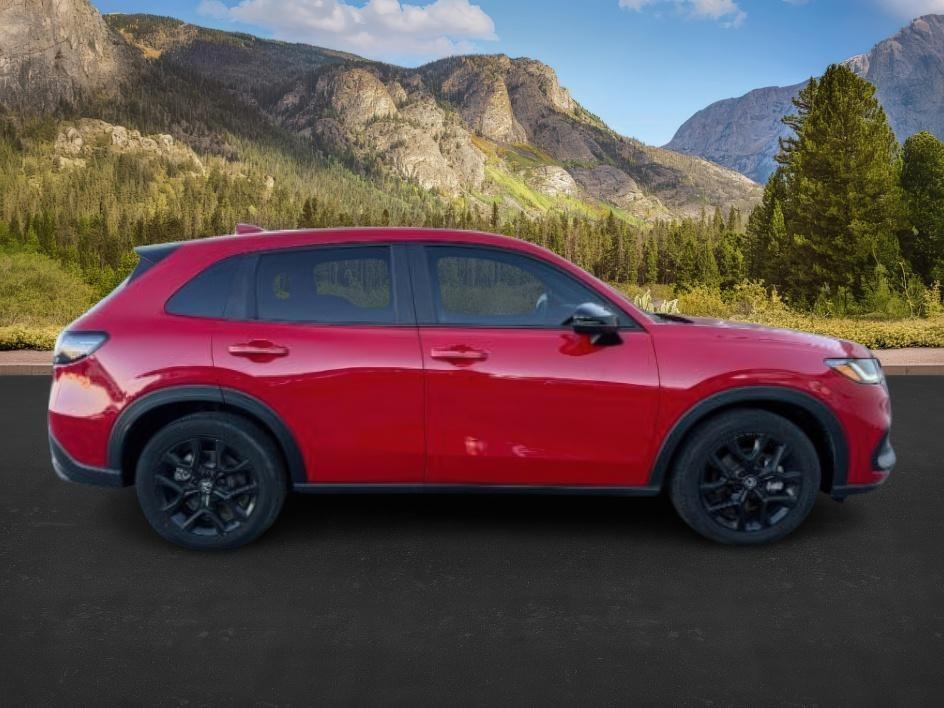 2024 RED /Black Honda HR-V (3CZRZ2H52RM) with an 2L I-4 gasoline direct injection engine, Automatic transmission, located at 1175 N Woodruff Ave, Idaho Falls, ID, 83401, 43.506901, -111.999657 - 2024 Honda HR-V with 2.0L 4-cylinder engine and CVT automatic transmission. Compact SUV offering efficient performance, smooth ride, and easy handling. Features include Bluetooth connectivity, touchscreen infotainment system, USB ports, and rearview camera. Honda Sensing safety suite includes lane k- Photo#8