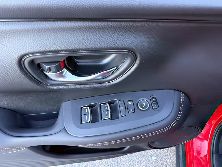 2024 RED /Black Honda HR-V (3CZRZ2H52RM) with an 2L I-4 gasoline direct injection engine, Automatic transmission, located at 1175 N Woodruff Ave, Idaho Falls, ID, 83401, 43.506901, -111.999657 - 2024 Honda HR-V with 2.0L 4-cylinder engine and CVT automatic transmission. Compact SUV offering efficient performance, smooth ride, and easy handling. Features include Bluetooth connectivity, touchscreen infotainment system, USB ports, and rearview camera. Honda Sensing safety suite includes lane k- Photo#20