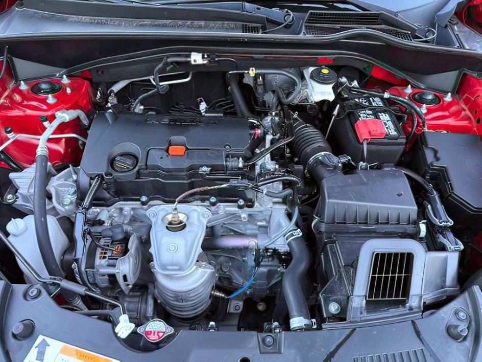 2024 RED /Black Honda HR-V (3CZRZ2H52RM) with an 2L I-4 gasoline direct injection engine, Automatic transmission, located at 1175 N Woodruff Ave, Idaho Falls, ID, 83401, 43.506901, -111.999657 - 2024 Honda HR-V with 2.0L 4-cylinder engine and CVT automatic transmission. Compact SUV offering efficient performance, smooth ride, and easy handling. Features include Bluetooth connectivity, touchscreen infotainment system, USB ports, and rearview camera. Honda Sensing safety suite includes lane k- Photo#23