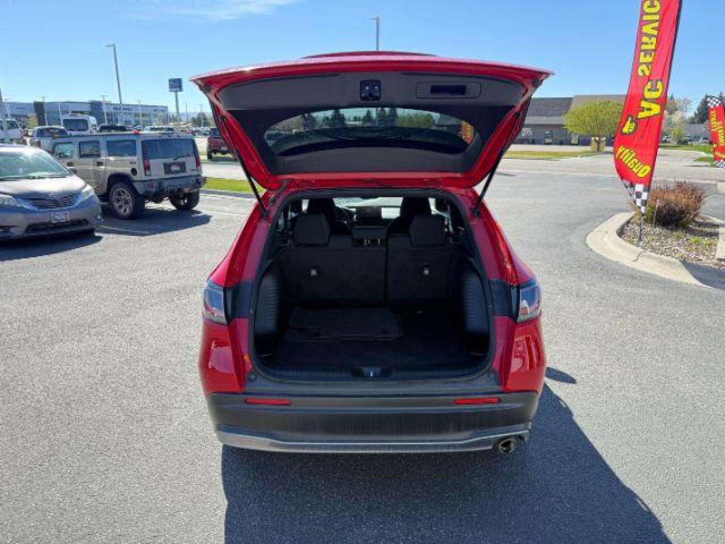 2024 RED /Black Honda HR-V (3CZRZ2H52RM) with an 2L I-4 gasoline direct injection engine, Automatic transmission, located at 1175 N Woodruff Ave, Idaho Falls, ID, 83401, 43.506901, -111.999657 - At Timberline Auto, finding a great deal on your next vehicle is always easy! Our experienced sales staff goal is to help find you the right vehicle at the right price! Our knowledgeable finance department has options for almost any credit score. We offer extended service contract options to prot - Photo#28