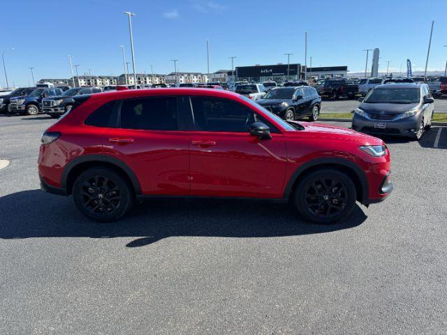 2024 RED /Black Honda HR-V (3CZRZ2H52RM) with an 2L I-4 gasoline direct injection engine, Automatic transmission, located at 1175 N Woodruff Ave, Idaho Falls, ID, 83401, 43.506901, -111.999657 - 2024 Honda HR-V with 2.0L 4-cylinder engine and CVT automatic transmission. Compact SUV offering efficient performance, smooth ride, and easy handling. Features include Bluetooth connectivity, touchscreen infotainment system, USB ports, and rearview camera. Honda Sensing safety suite includes lane k- Photo#31