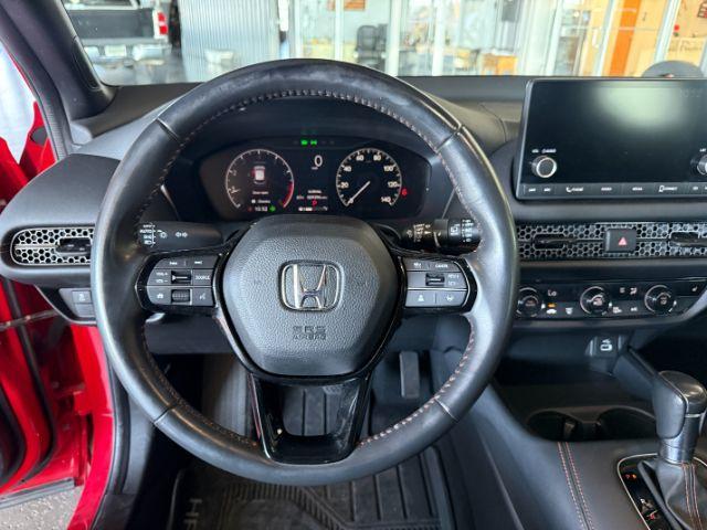 2024 RED /Black Honda HR-V (3CZRZ2H52RM) with an 2L I-4 gasoline direct injection engine, Automatic transmission, located at 1175 N Woodruff Ave, Idaho Falls, ID, 83401, 43.506901, -111.999657 - 2024 Honda HR-V with 2.0L 4-cylinder engine and CVT automatic transmission. Compact SUV offering efficient performance, smooth ride, and easy handling. Features include Bluetooth connectivity, touchscreen infotainment system, USB ports, and rearview camera. Honda Sensing safety suite includes lane k- Photo#37