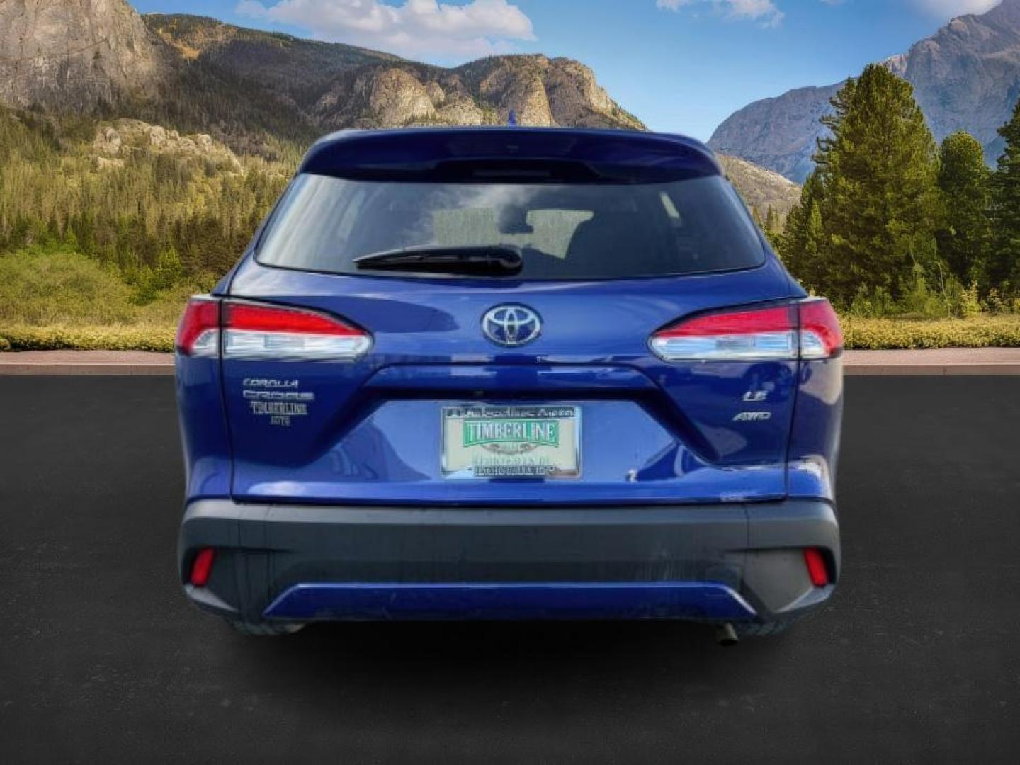 2022 Blue Crush Metallic /Black Toyota Corolla Cross (7MUBAABG0NV) with an Dynamic Force 2L I-4 portdirect injection engine, Automatic transmission, located at 1175 N Woodruff Ave, Idaho Falls, ID, 83401, 43.506901, -111.999657 - At Timberline Auto, finding a great deal on your next vehicle is always easy! Our experienced sales staff's goal is to help find you the right vehicle at the right price! Our knowledgeable finance department has options for almost any credit score. We offer extended service contract options to prote - Photo#3