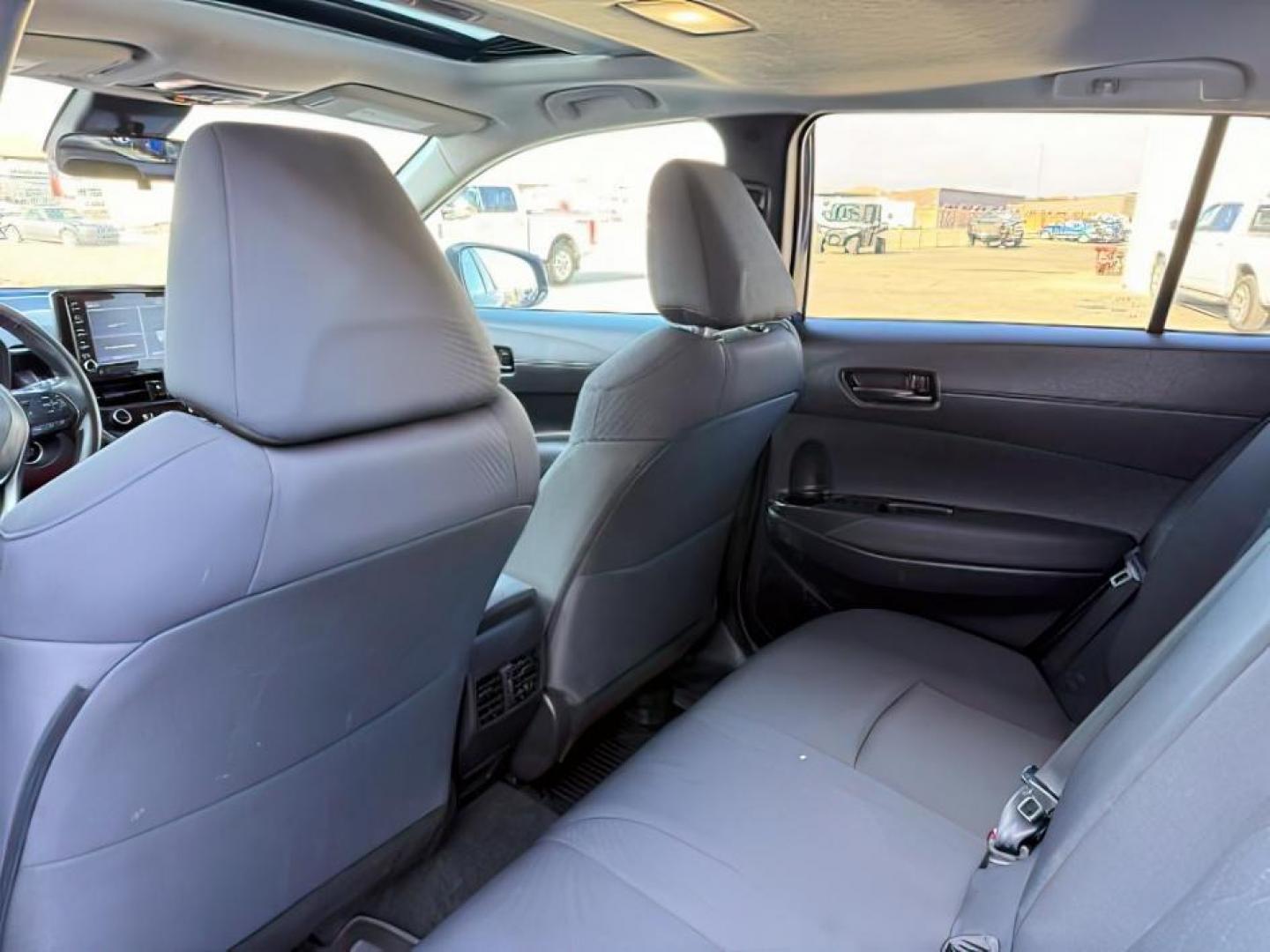 2022 Blue Crush Metallic /Black Toyota Corolla Cross (7MUBAABG0NV) with an Dynamic Force 2L I-4 portdirect injection engine, Automatic transmission, located at 1175 N Woodruff Ave, Idaho Falls, ID, 83401, 43.506901, -111.999657 - At Timberline Auto, finding a great deal on your next vehicle is always easy! Our experienced sales staff's goal is to help find you the right vehicle at the right price! Our knowledgeable finance department has options for almost any credit score. We offer extended service contract options to prote - Photo#21