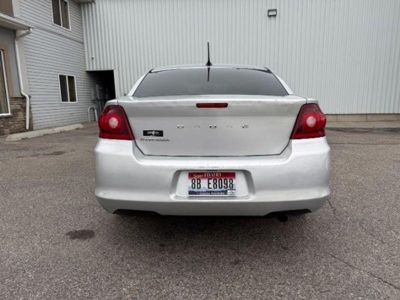 2012 Bright Silver Metallic Clearcoat /Black Dodge Avenger SE (1C3CDZAB5CN) with an 4 Cyl, 2.4L engine, 4-speed automatic transmission, located at 1175 N Woodruff Ave, Idaho Falls, ID, 83401, 43.506901, -111.999657 - <b>Vehicle Details</b><br>Looking for a dependable pre-owned sedan in Idaho Falls, ID? This 2012 Dodge Avenger SE with front-wheel drive and a 2.4L 4-cylinder gasoline engine is a smart choice for drivers who want comfort, style, and practicality in one package. Finished with a refined interior, thi- Photo#3