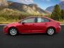 2021 Barcelona Red Metallic /Black Toyota Corolla (5YFEPMAE3MP) with an 18L I-4 DOHC engine, Automatic transmission, located at 1175 N Woodruff Ave, Idaho Falls, ID, 83401, 43.506901, -111.999657 - Photo#1