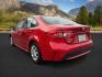2021 Barcelona Red Metallic /Black Toyota Corolla (5YFEPMAE3MP) with an 18L I-4 DOHC engine, Automatic transmission, located at 1175 N Woodruff Ave, Idaho Falls, ID, 83401, 43.506901, -111.999657 - Photo#2