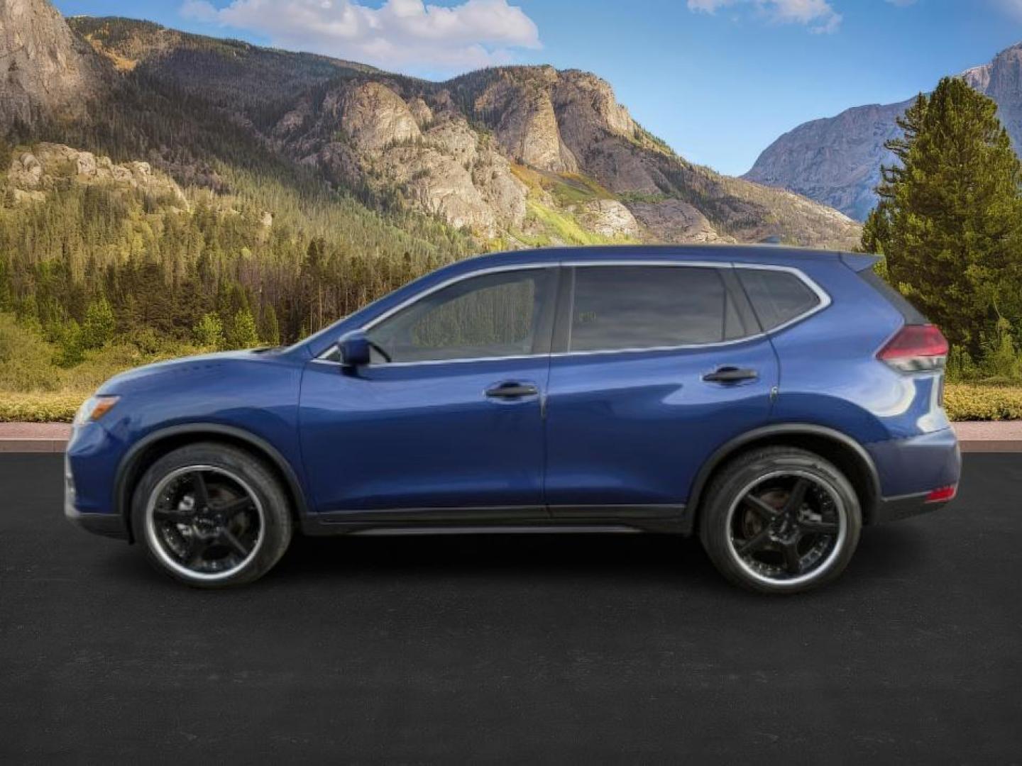 2019 BLUE /Charcoal Nissan Rogue (KNMAT2MTXKP) with an 25L I-4 DOHC engine, Automatic transmission, located at 1175 N Woodruff Ave, Idaho Falls, ID, 83401, 43.506901, -111.999657 - At Timberline Auto, finding a great deal on your next vehicle is always easy! Our experienced sales staff's goal is to help find you the right vehicle at the right price! Our knowledgeable finance department has options for almost any credit score. We offer extended service contract options to prote - Photo#1